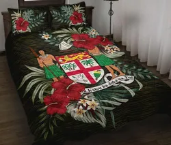 Fiji Polynesian Special Hibiscus Bedding Set (Duvet Cover & Pillow Cases)