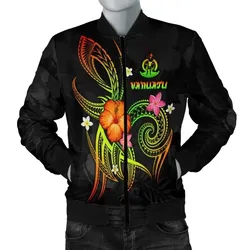FamilyGater Jacket - Bomber Jacket Vanuatu Polynesian - Legend of Vanuatu (Reggae) - BN15