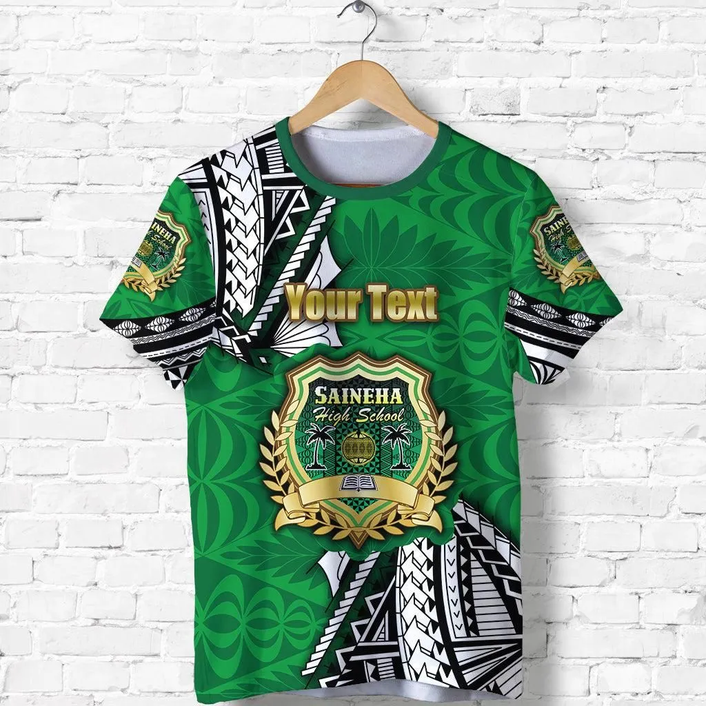 (Custom Personalised) Saineha Tonga T Shirt Polynesian Style - Class of - LT16