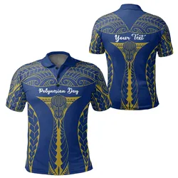 (Custom Personalised) Polynesian Day Polo Shirt Elegant Style LT16