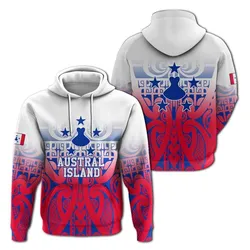 Austral Islands Tribal Tattoo Hoodie LT12