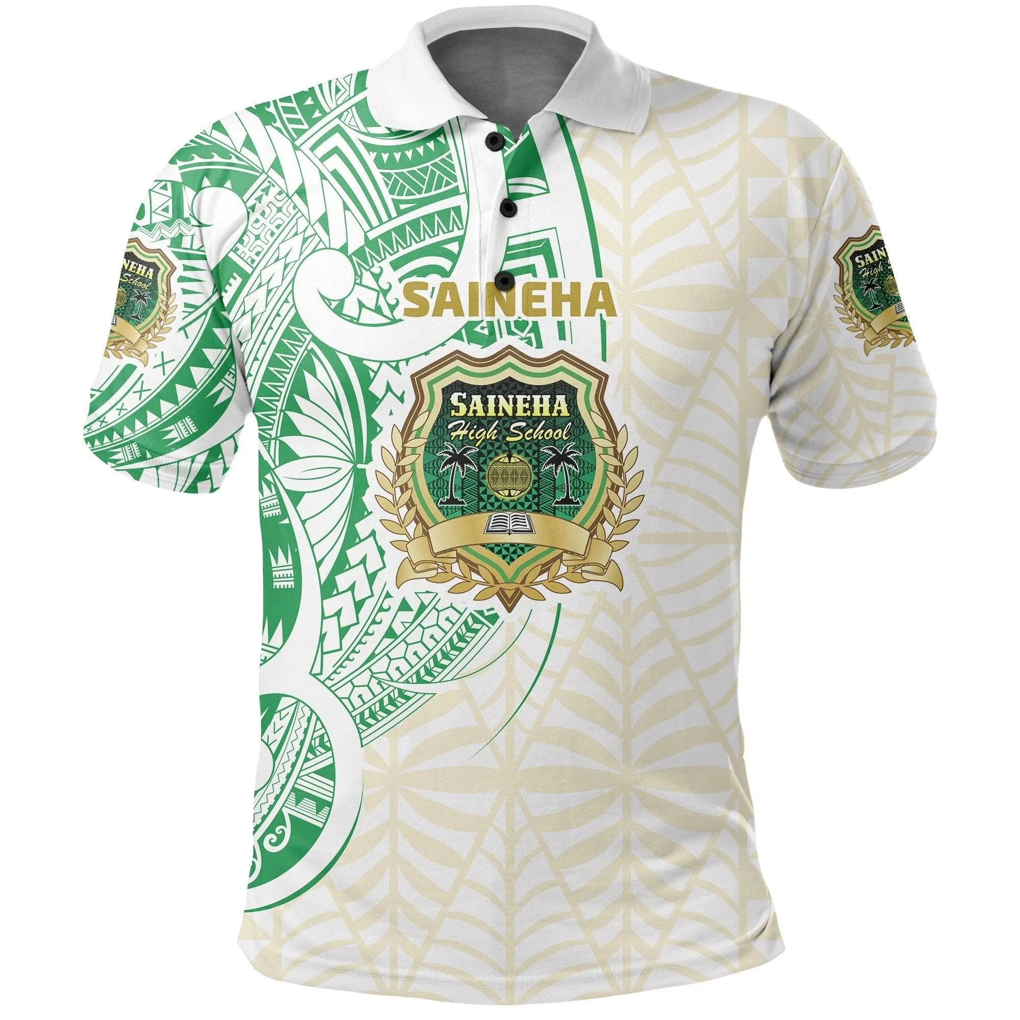 (Custom Personalised) Saineha Tonga Polo Shirt Tattoo Special - Class of LT16
