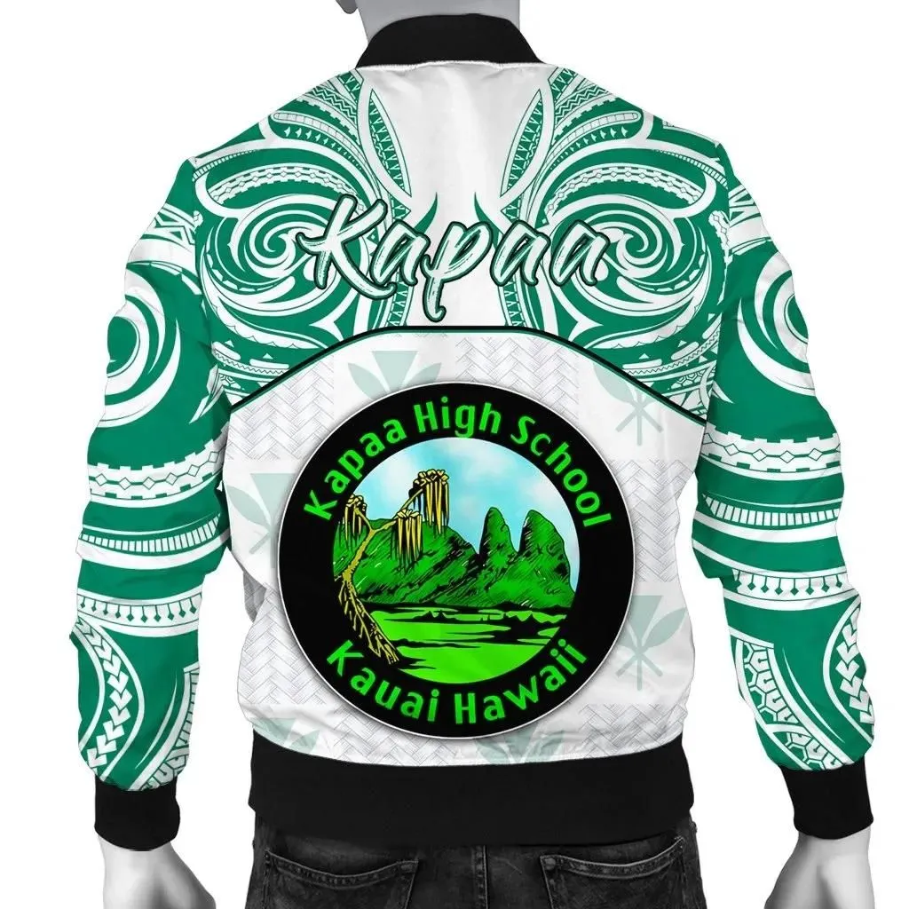FamilyGater Jacket - Kanaka Kapaa High School Men's Bomber Jacket \bDemodern Style AH JH
