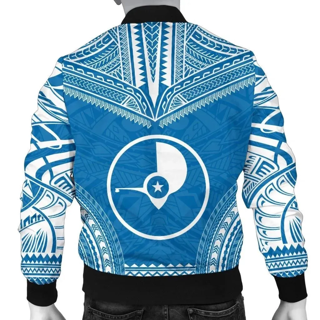 Yap Flag Polynesian Chief Men's Bomber Jacket - Bn10