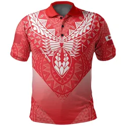 Mate Maa Tonga Rugby Polo Shirt Polynesian Style