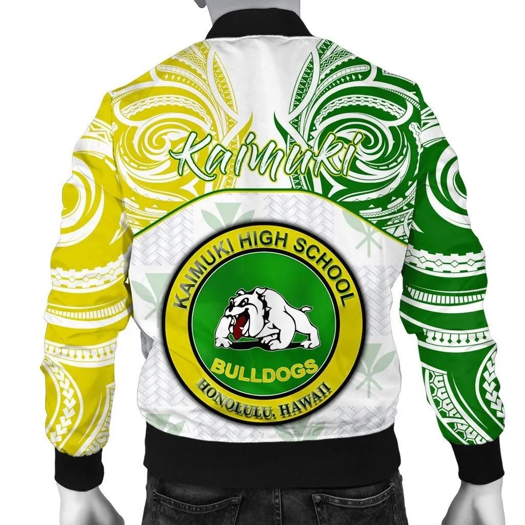 hawaiiMens Bomber Jacket - Kanaka Kaimuki High School Mens Bomber Jacket Demodern Style AH