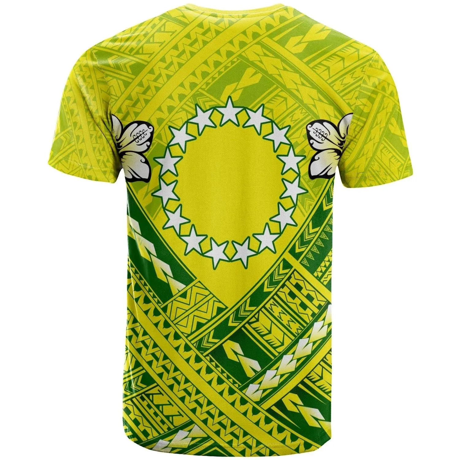 Cook Islands Polynesian T-Shirts - Cook Islands Flag Camisole Hibiscus Style - BN18