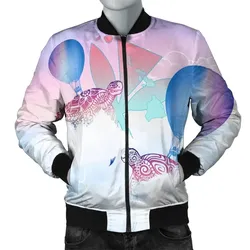 Alohawaii Jacket - Hawaii Kanaka Map Horizon Turtle Bomber Jacket - AH - J5R