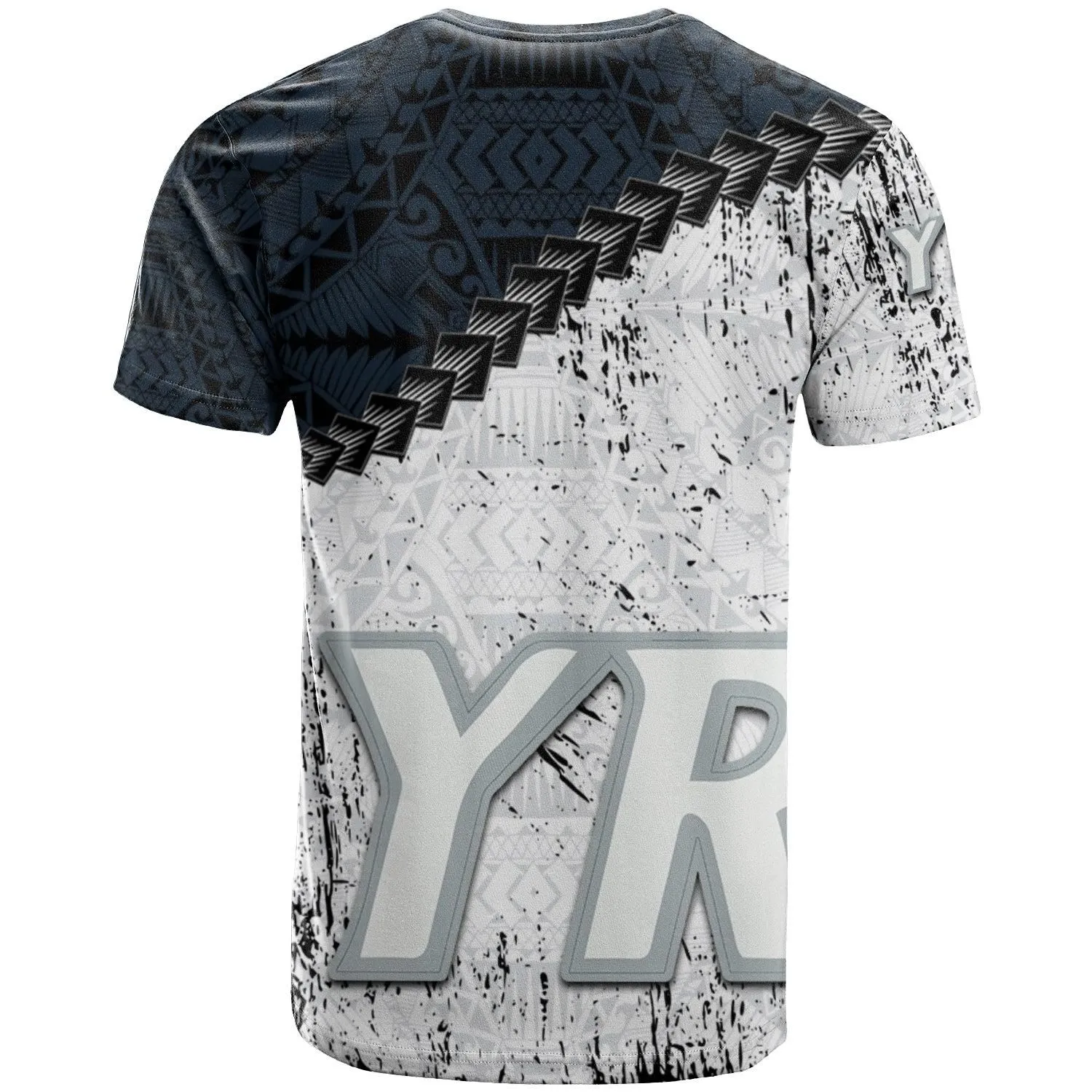 York Region Shooters T-shirt Grunge Polynesian Tattoo - CA SOCCER