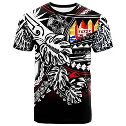 Alohawaii T-Shirt - Tee Tahiti - Tribal Tropical Special Pattern - BN20