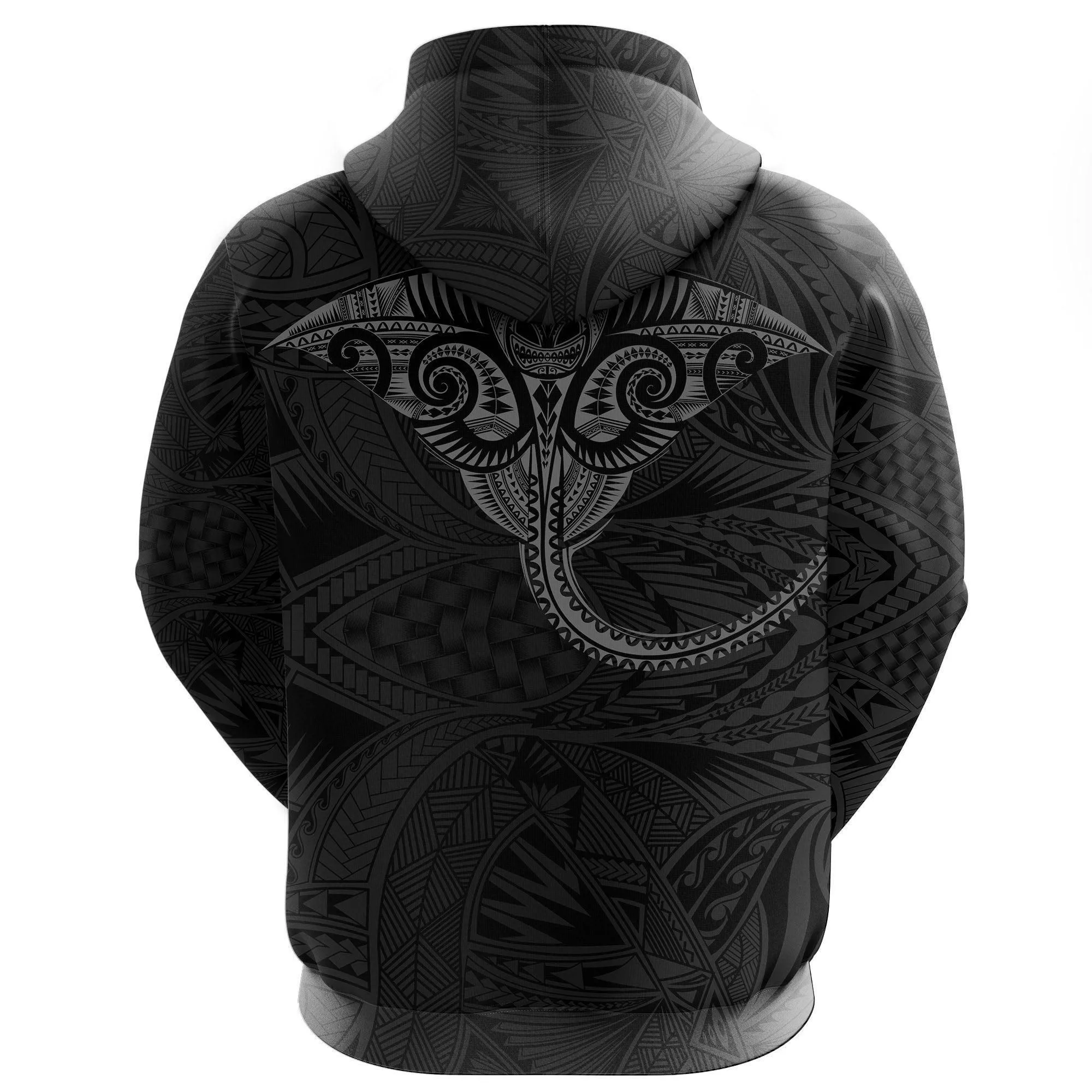 Guam Hoodie Manta Ray Tattoo