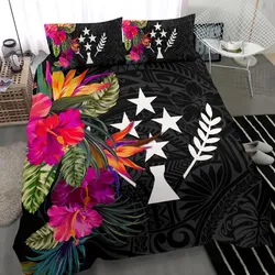 Kosrae Bedding Set - Polynesian Hibiscus Pattern - BN39