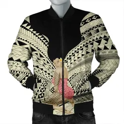 FamilyGaterJacket - Hawaii Polynesian Hula Girl Wearing Plumeria Bomber Jacket - AH - J5R