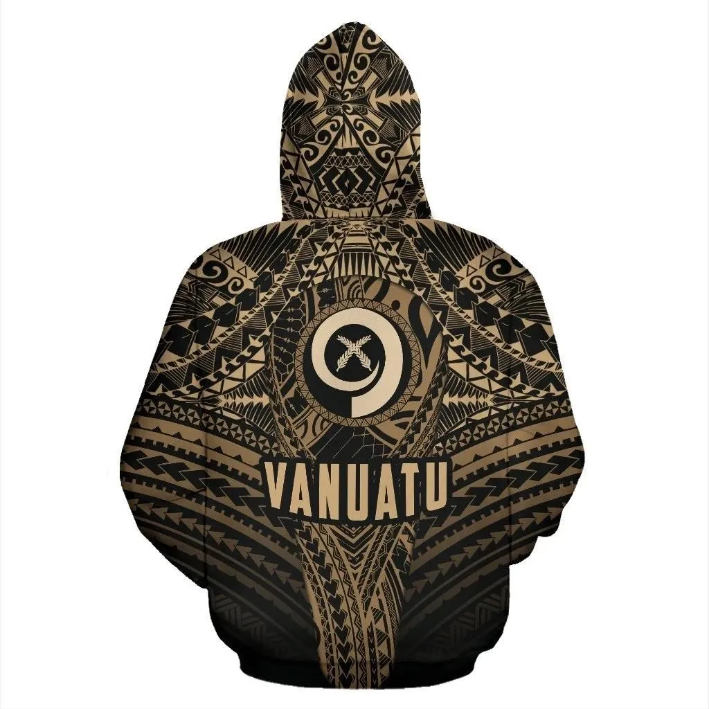 Hoodie Vanuatu Polynesian Tattoo Th5
