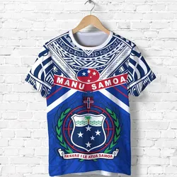 Manu Samoa T shirt Simple Coat Of Arms Rugby
