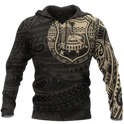 Samoa Polynesian Tattoo Hoodie - Special American Samoa