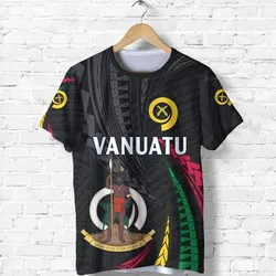 (Custom Personalised) Vanuatu Rugby T shirt Tuskers Tornado Style