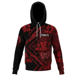 Tahiti Hoodie Hibiscus Polynesian TH5