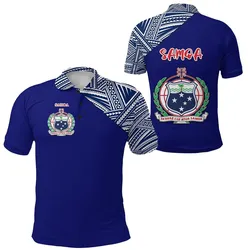 Manu Samoa Rugby Polo Shirt Original Style