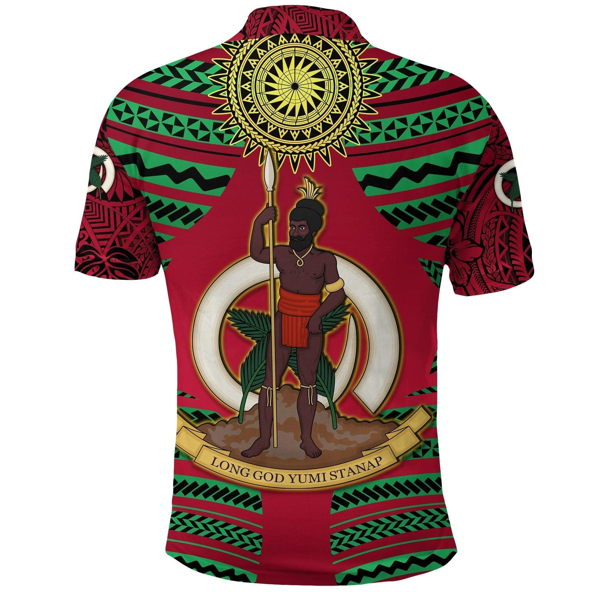Vanuatu Rugby Polo Shirt Original Style