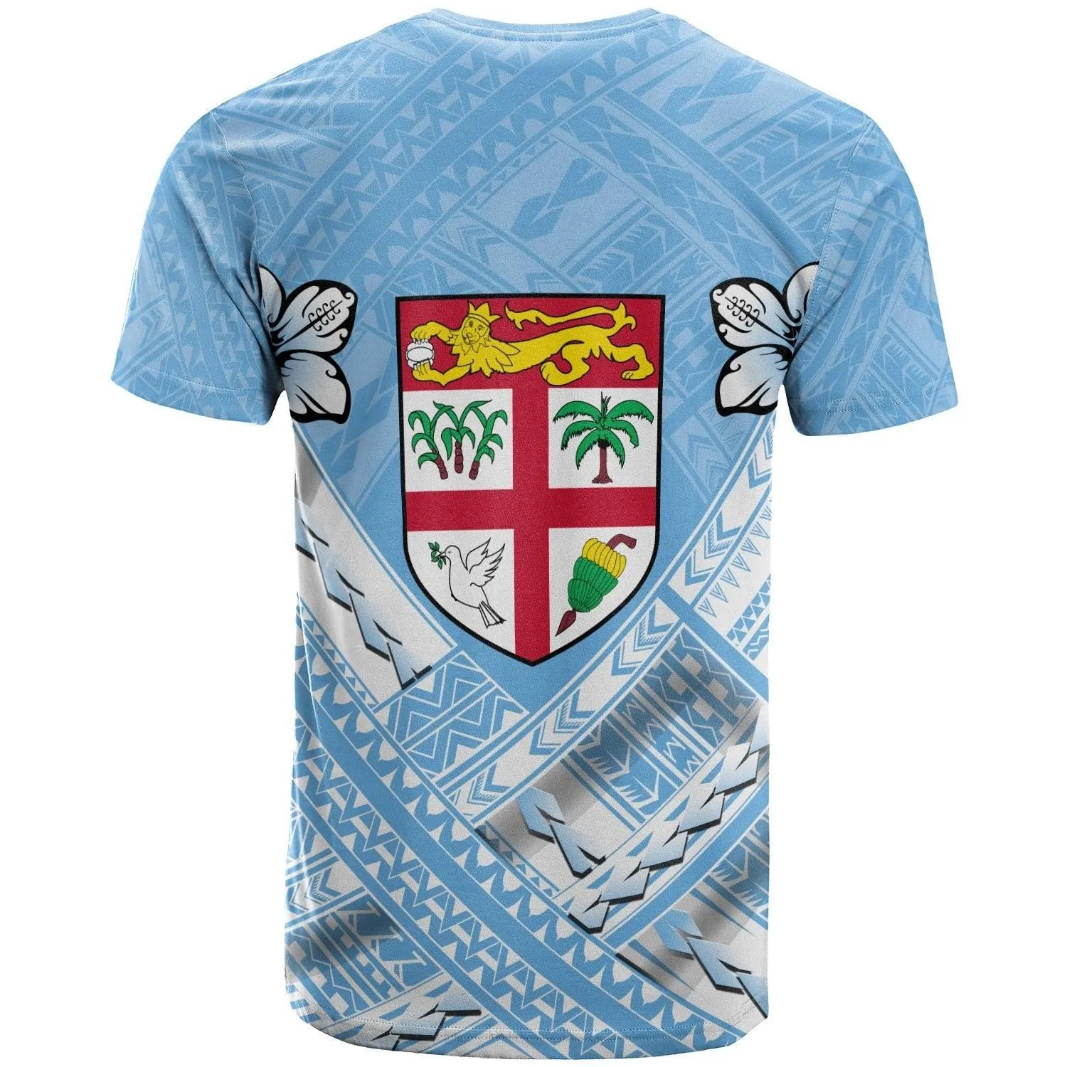 Fiji Custom Personalised T-Shirts - Fiji Flag Camisole Hibiscus Style