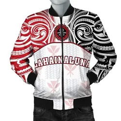 hawaiiMens Bomber Jacket - Kanaka Lahainaluna High School Mens Bomber Jacket Demodern Style AH