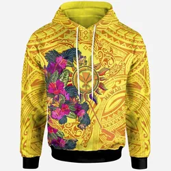 Alohawaii Clothing - Hoodie Hawaii Kanaka Maoli - Hibiscus Flowers & Patterns - BN17