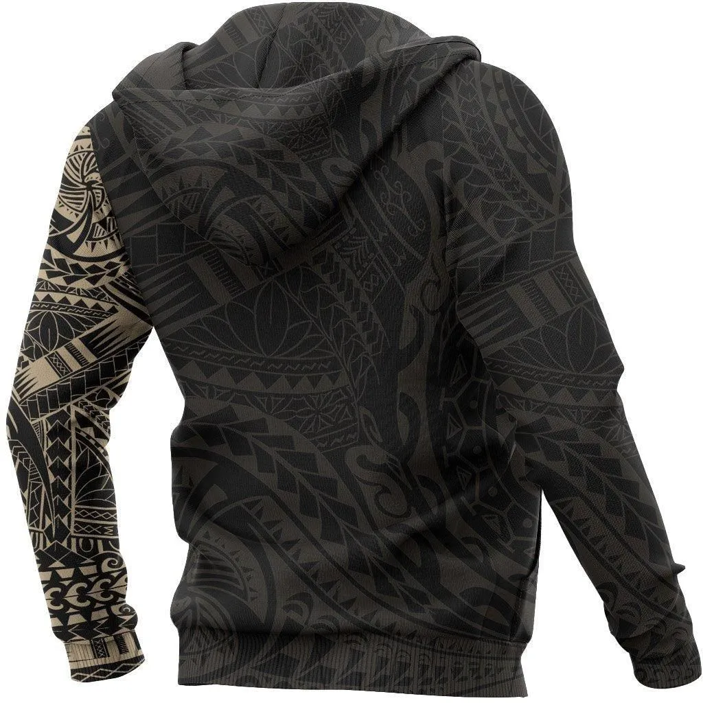 Polynesian Tattoo Style Hoodie Version 2.0