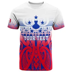 (Custom Personalised) Austral Islands Tribal Tattoo T-Shirt - LT12