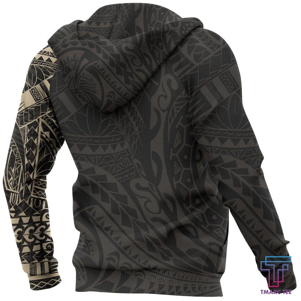 Tmarc Tee Polynesian Tattoo Style Hoodie Version NVD1337
