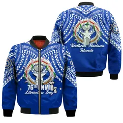 76th Northern Mariana Islands Liberation Day Bomber Jacket - LT12