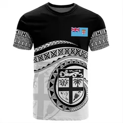 Polynesian Pride T-Shirt - Fiji Rugby Concept T-Shirt LT10