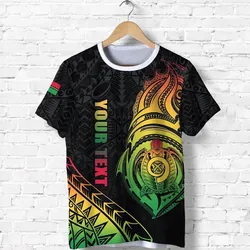 (Custom Personalised) Vanuatu Rugby T Shirt Turtle Color