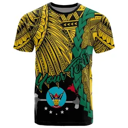 Papua New Guinea Hela Province Polynesian Custom Personalised T-Shirt - Tribal Wave Tattoo - BN12