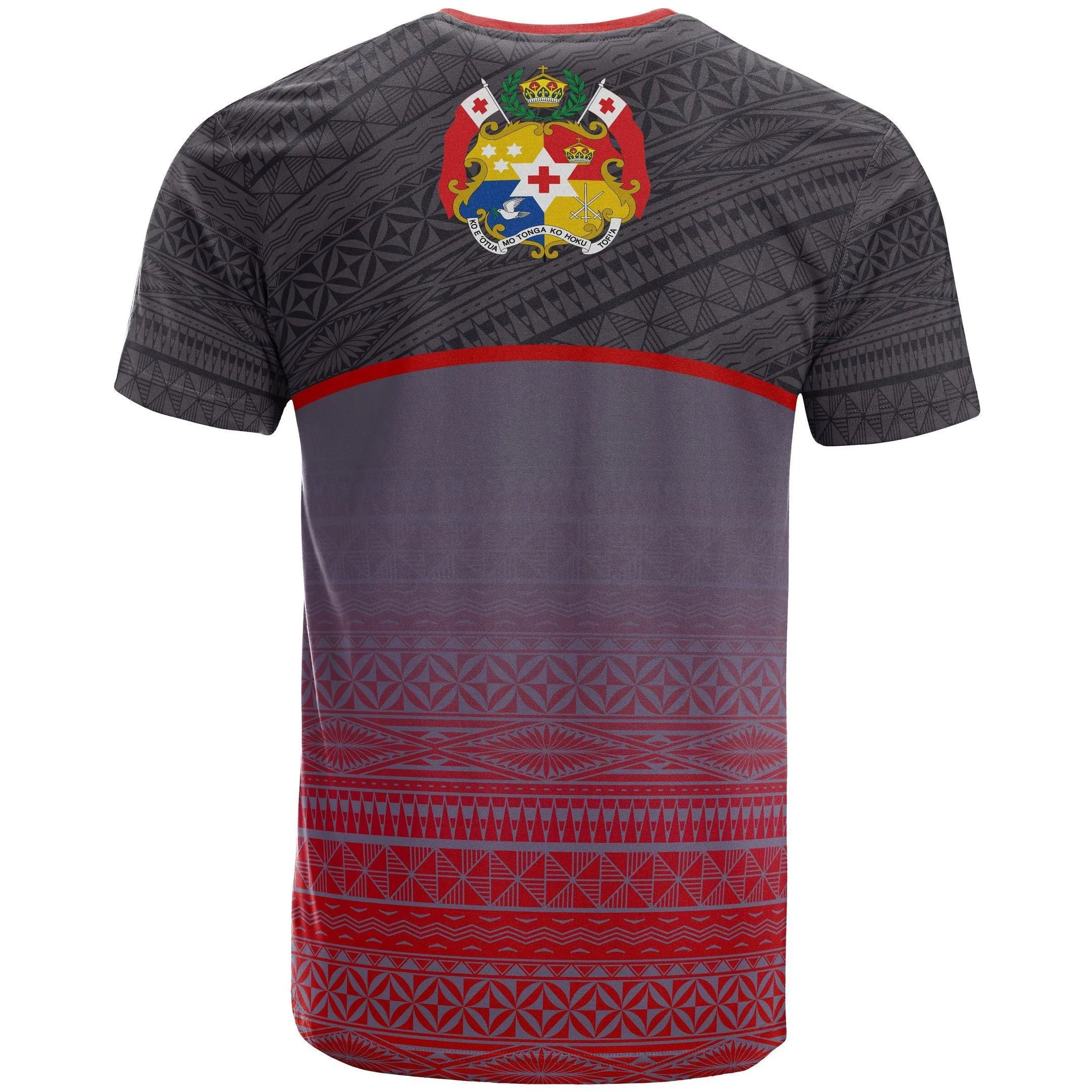 Alohawaii T-Shirt - Tee Tonga Polynesian - Grey Tattoo - BN11