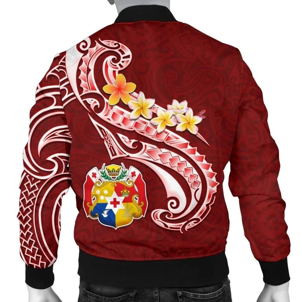 FamilyGater Jacket - Bomber Jacket Tonga Personalised - Tonga Coat Of Arms With Polynesian Patterns - BN25