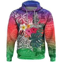 Alohawaii Clothing - New Caledonia Style Polynesian Tattoo Hoodie A94