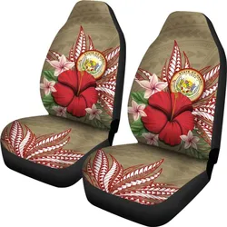 FamilyGater Car Accessory - Hawaii Polynesian Coat Of Arm Tropical Car Seat Cover - AH - J4