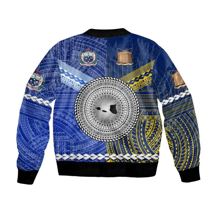 Samoa and Tokelau Bomber Jacket Together LT8