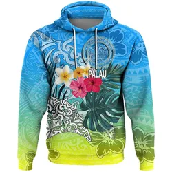 Alohawaii Clothing - Palau Style Polynesian Tattoo Hoodie A94