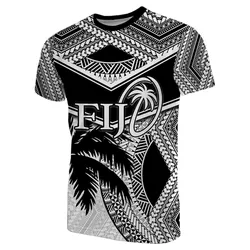 Fiji Rugby Polynesian T-Shirt White