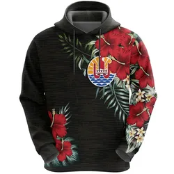 French Polynesia Hoodie - Hibiscus (Men/Women)