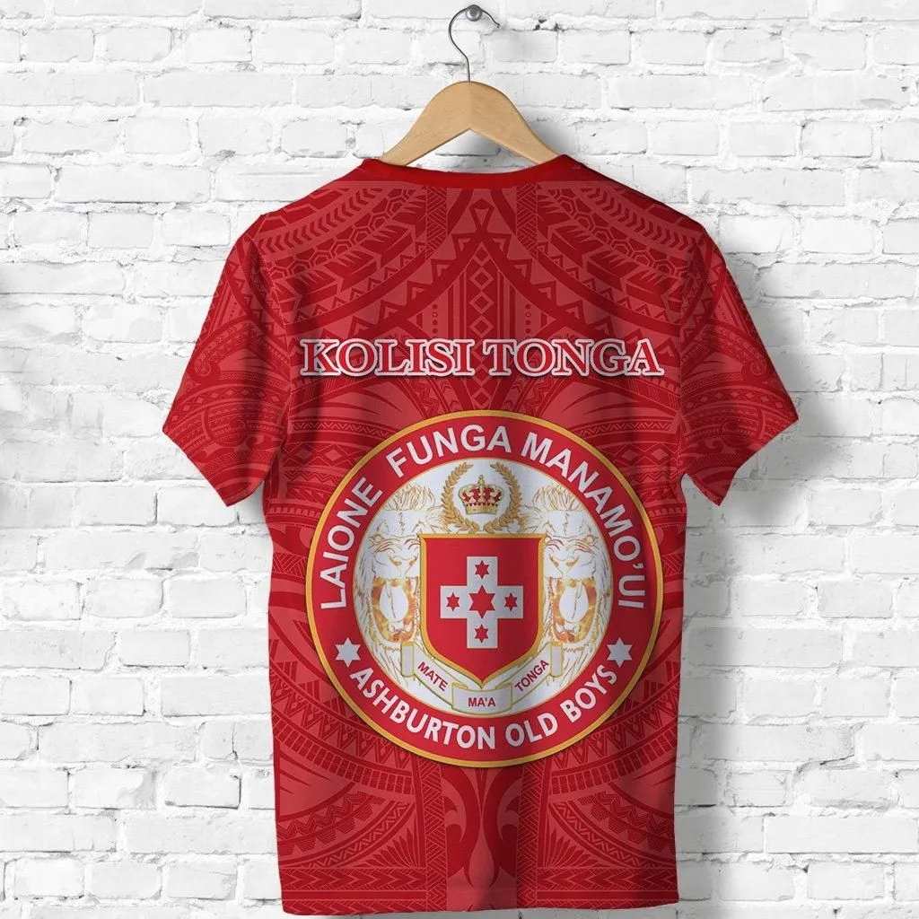 Kolisi Tonga T shirt Mate Maa Tonga Rugby Ashburton Old Boys