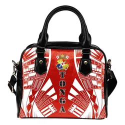 Tonga Shoulder Handbag - Polynesian Tattoo Flag