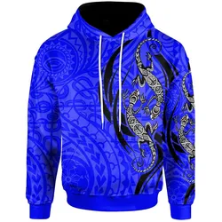 Polynesian Hoodie - Polynesian Lizard  Tattoo