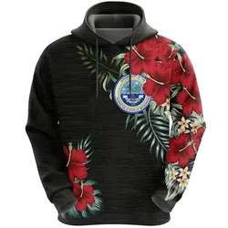 Alohawaii Clothing - Hoodie Federated States of Micronesia - Hibiscus (Men/Women) A7