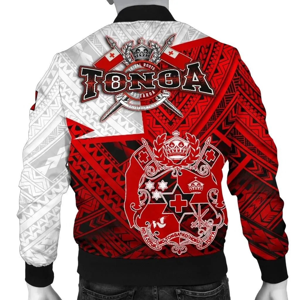 Tonga Men's Bomber Jacket - HOME A7