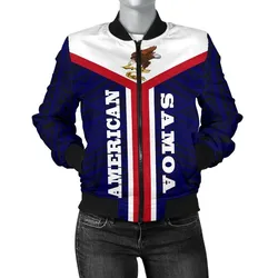 American Samoa Womens Bomber Jacket