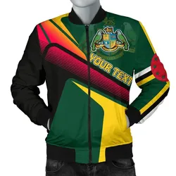 Dominica Personalised Mens Bomber Jacket - Dominica Flag Independence Day