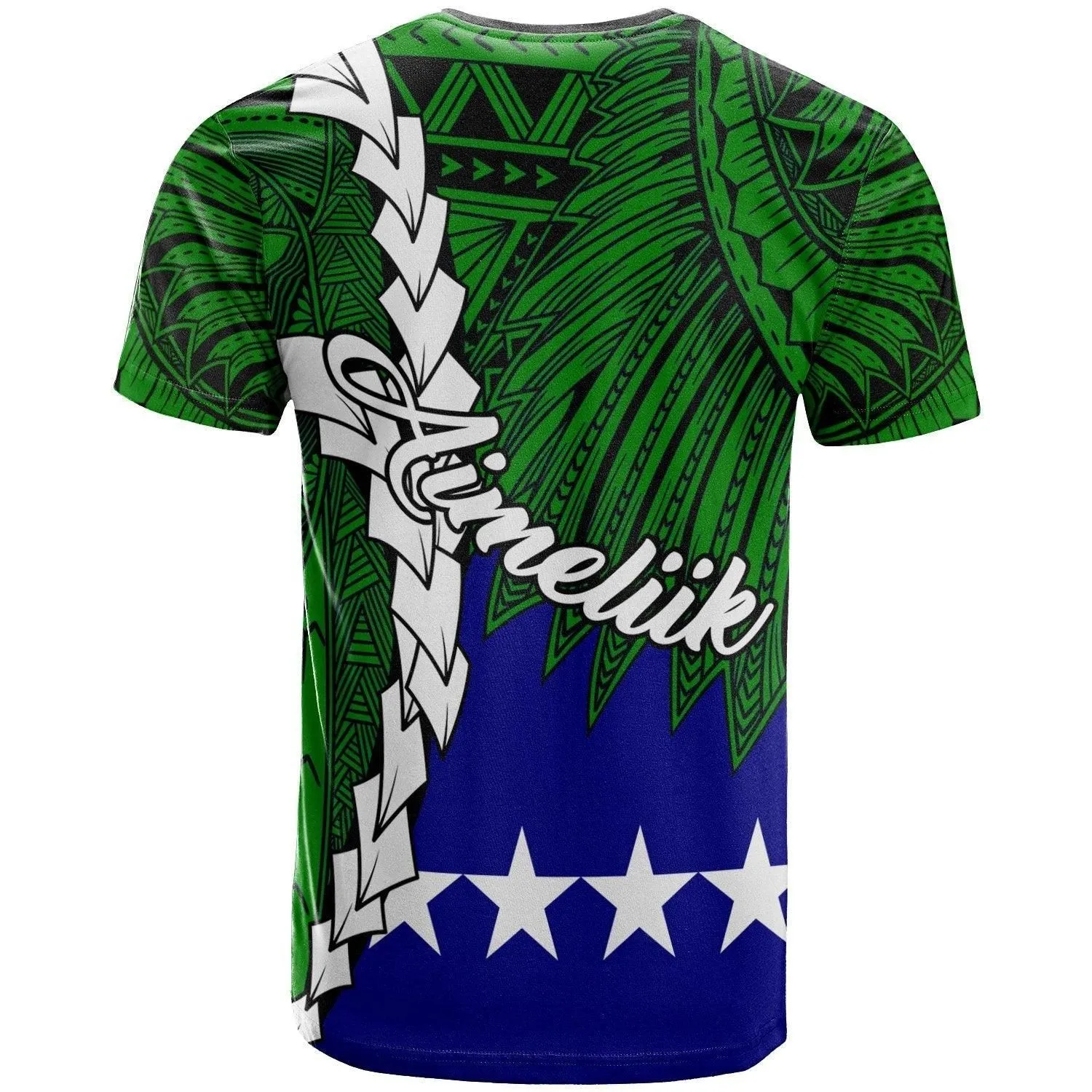 Palau Aimeliik Polynesian T shirt - Tribal Wave Tattoo
